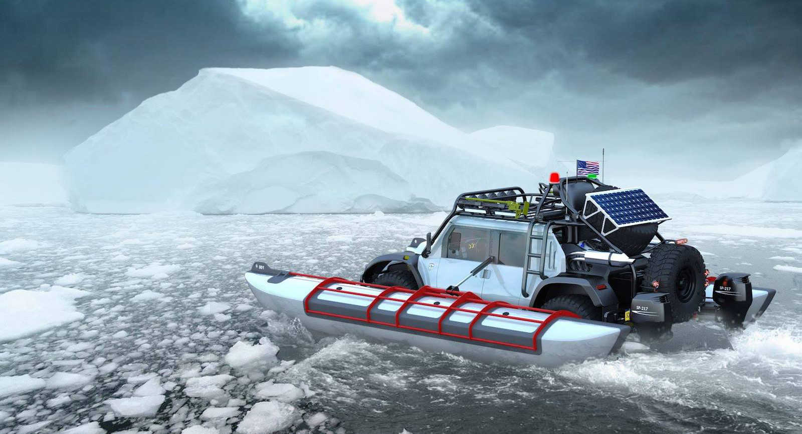 SCG Boot Rendering SCG Invites Ferrari, Porsche Et Al. On Baja Boot’s New York To Paris Journey