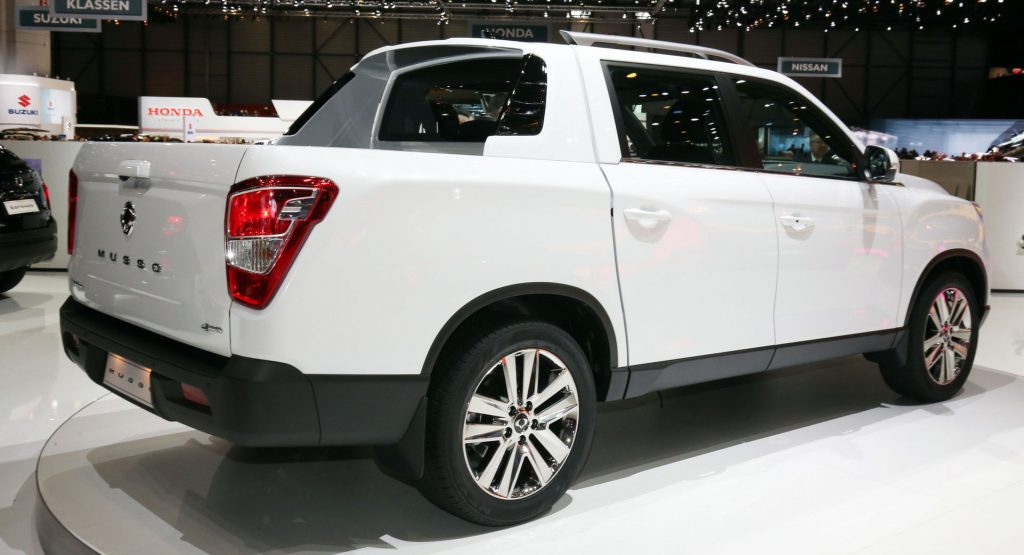SsangYong Musso Truck 2019 SsangYong Musso Wants To Be Europe’s Honda Ridgeline