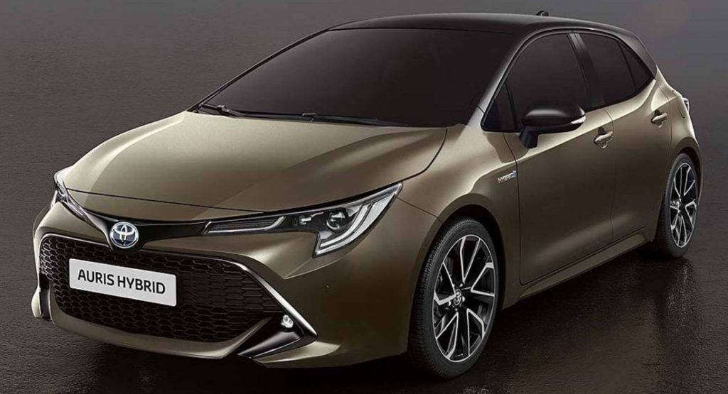  New Toyota Auris: First Image Surfaces As Engine Lineup Confirmed