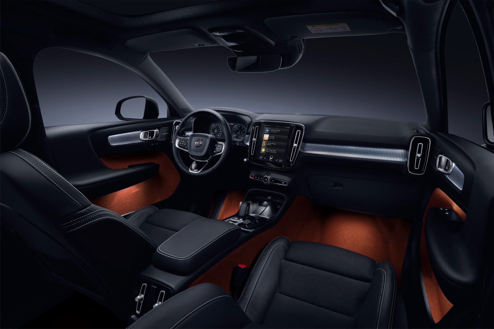 New Volvo XC40 - interior And The Winner Of The 2018 European Car Of The Year Award Is…