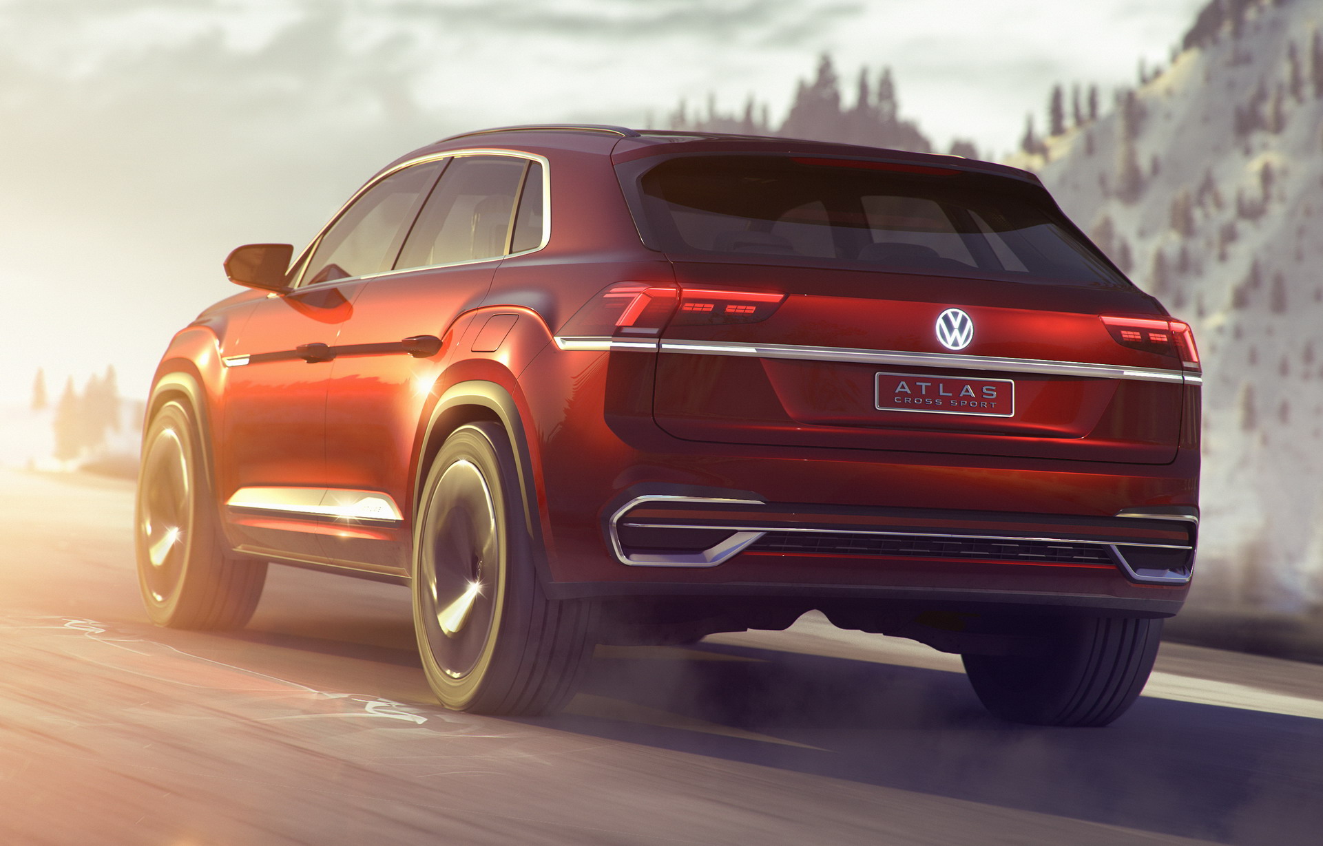 VW-Atlas-Cross-Sport-Concept-12 VW Atlas Cross Sport Concept Is The People’s BMW X6