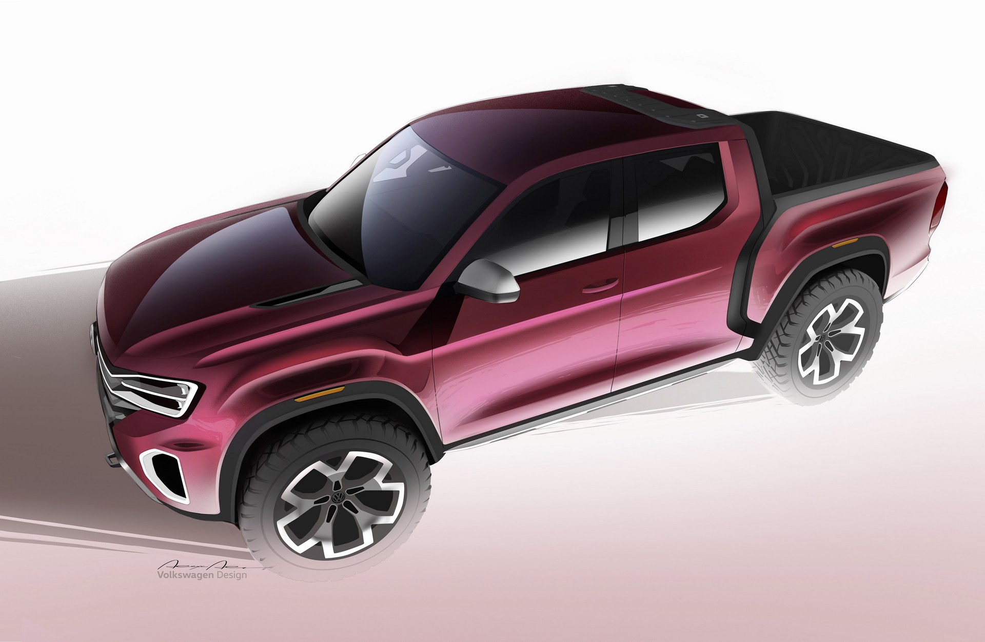 VW-Atlas-Tanoak-Pickup-Concept-24 VW Says A Production Version Of The Atlas Tanoak Concept “May Be On The Cards”