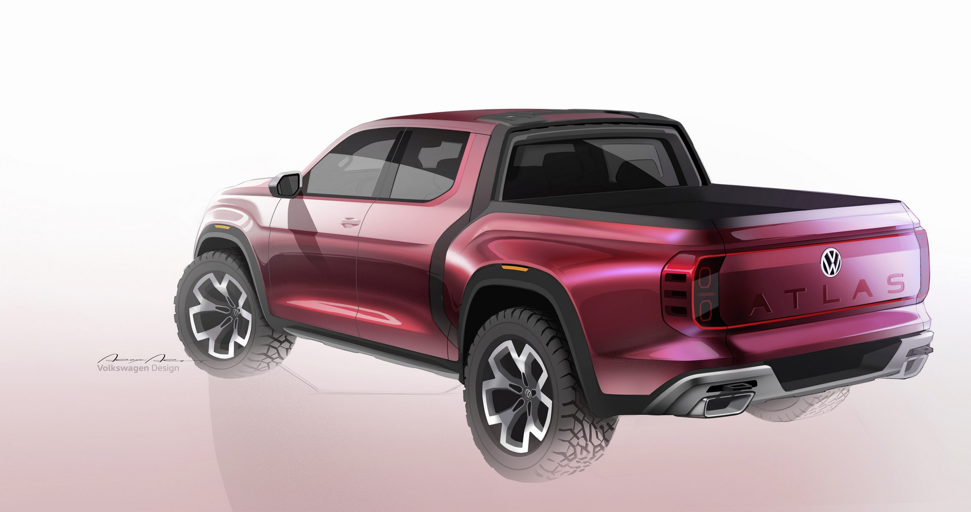 VW-Atlas-Tanoak-Pickup-Concept-26 VW Says A Production Version Of The Atlas Tanoak Concept “May Be On The Cards”