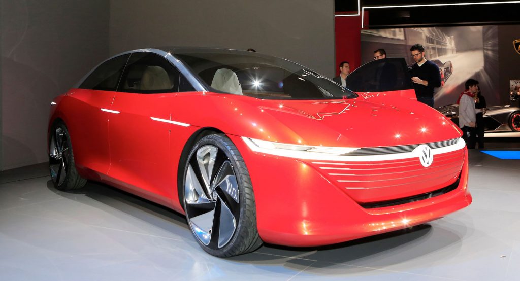  VW I.D. Vizzion Is A Concept For A New, Electrified Phaeton In 2022