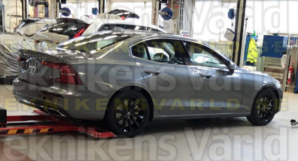 2019 Volvo S60 Spied Undisguised Ahead Of This Summer’s Unveiling