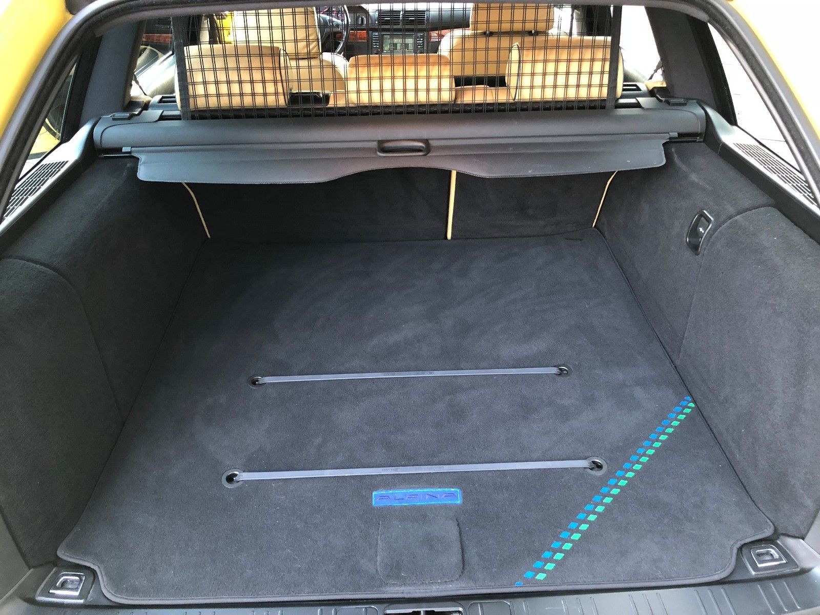 alpina-b10-v8s-touring-yellow-ebay-11 2003 Alpina B10 V8S Touring Is Your Dakar Yellow Unicorn