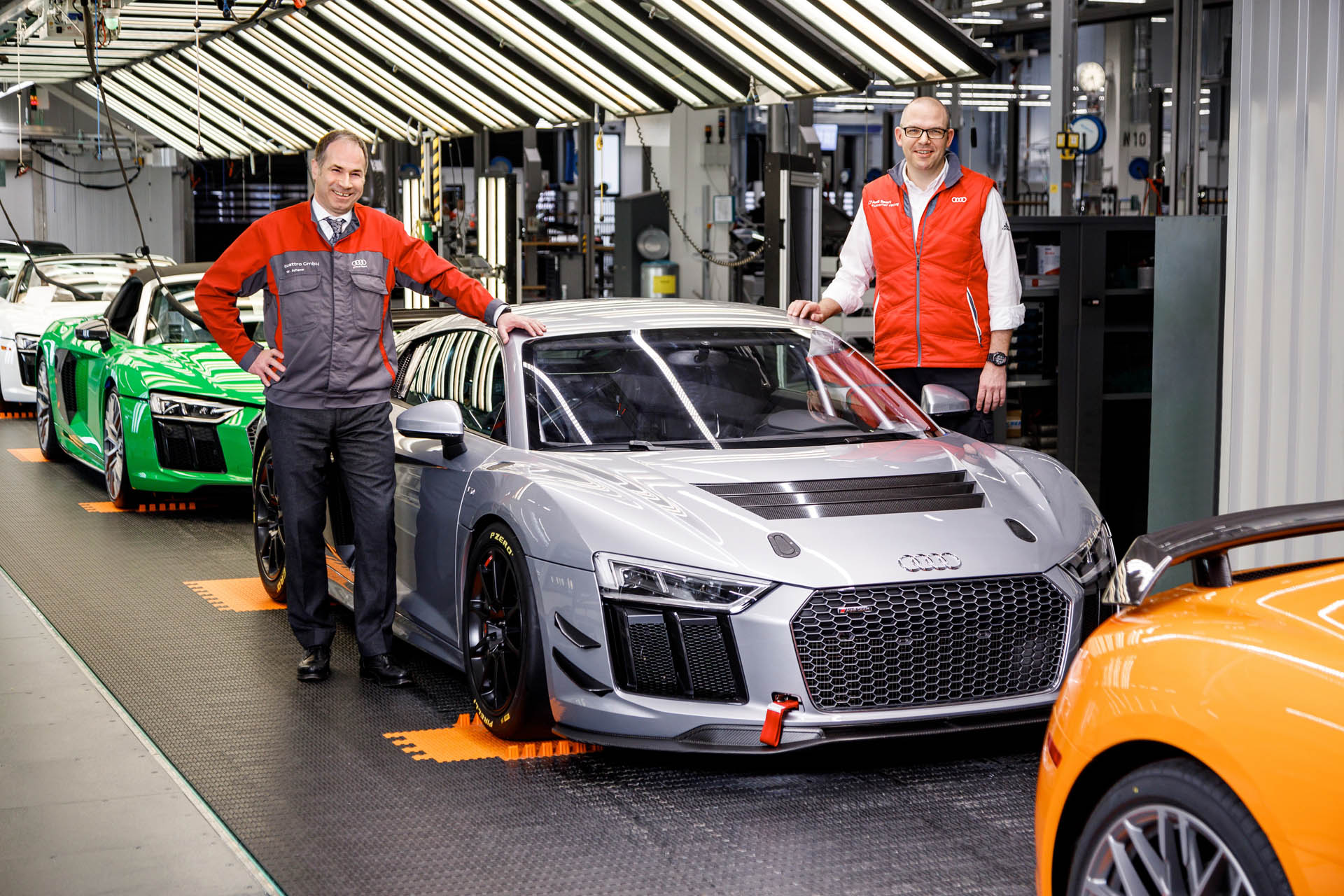 Audi R8 LMS GT4 Audi Sport Is Producing The R8 LMS GT4 At Racecar Speeds