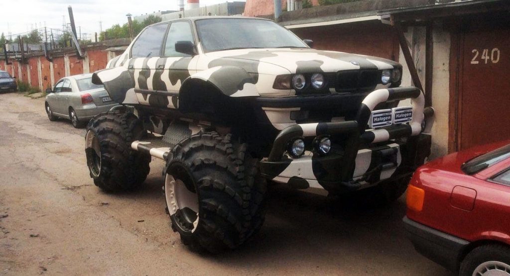 Meet The BMW 766i Valkyrie 4×4 – A Monster Battle Truck From Russia