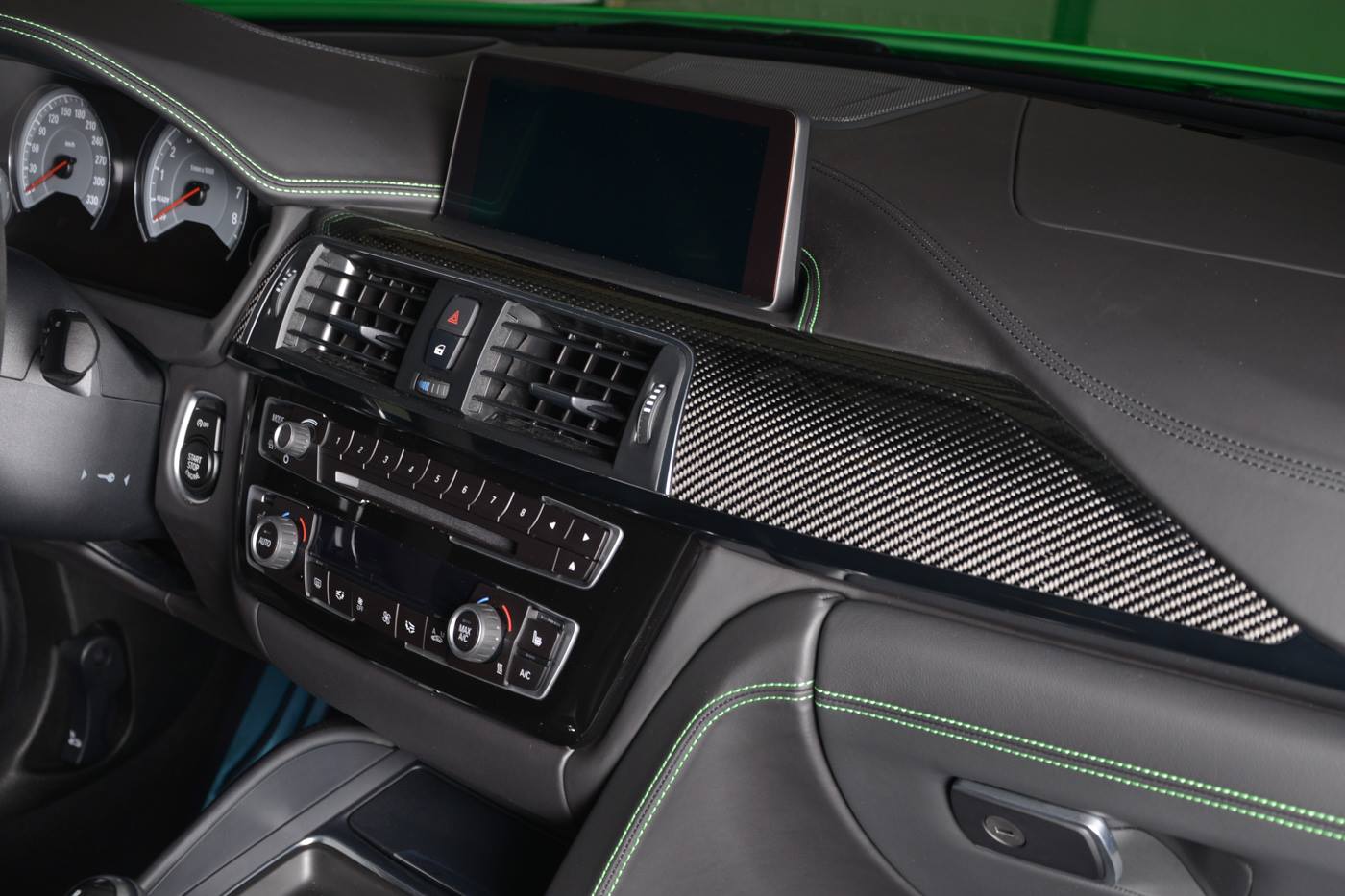 bmw-abu-dhabi-m4-signal-green-13 BMW M4 Coupe With M Performance Kit In Signal Green Looks Radioactive