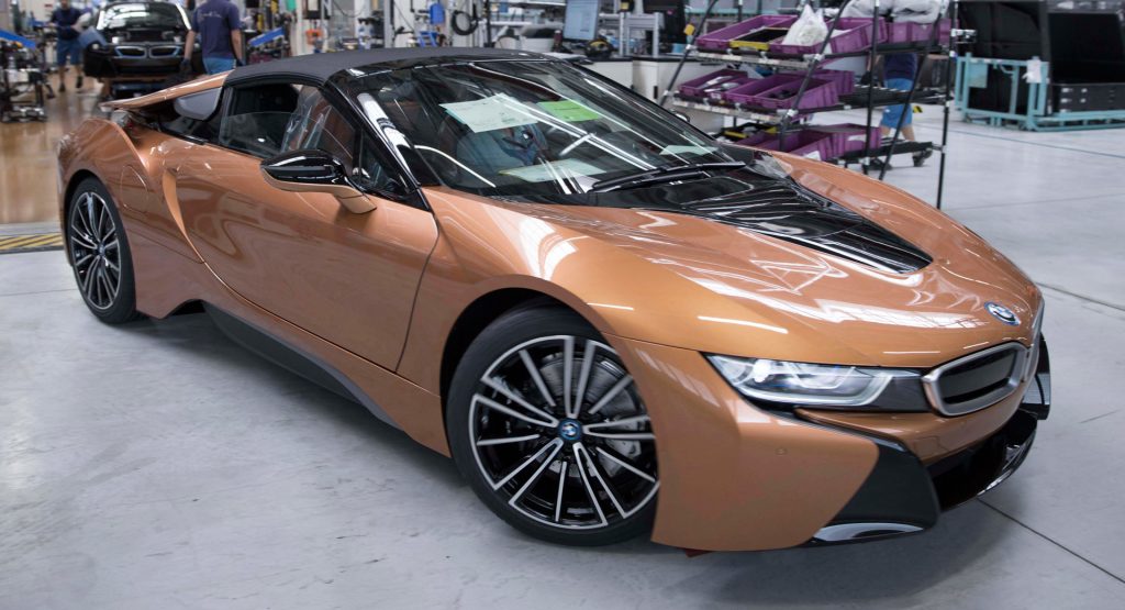 New BMW i8 Roadster Starts Rolling Off The Line In Leipzig
