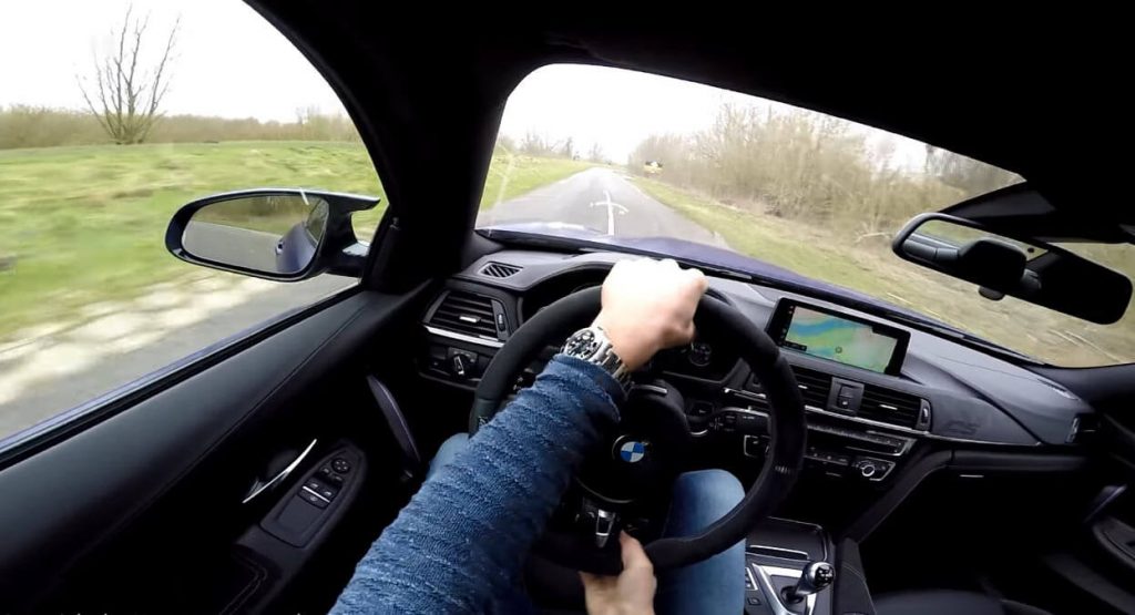 POV Drive: BMW M4 CS Sounds Angry, Powerslides At Will