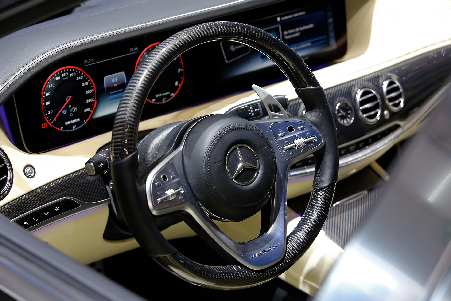 brabus-geneva-2018-livepics-37 Brabus Brought Their Absolute Maddest All-Black Saloons To Geneva