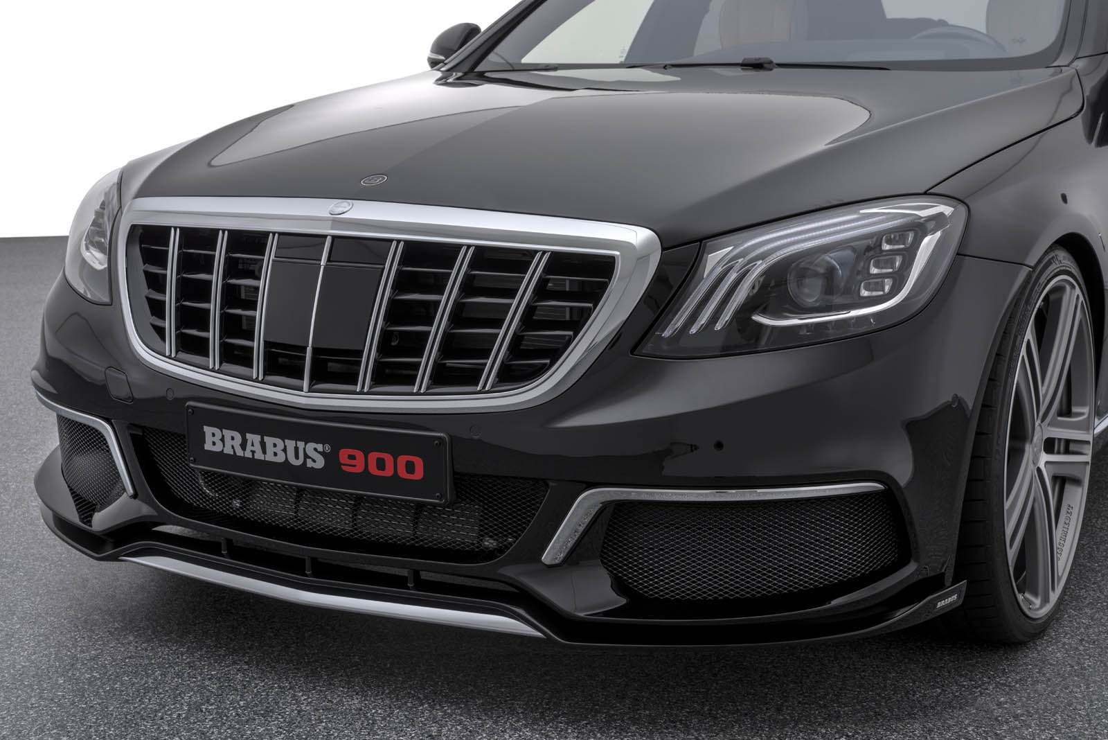 brabus-geneva-2018-livepics-67 Brabus Brought Their Absolute Maddest All-Black Saloons To Geneva
