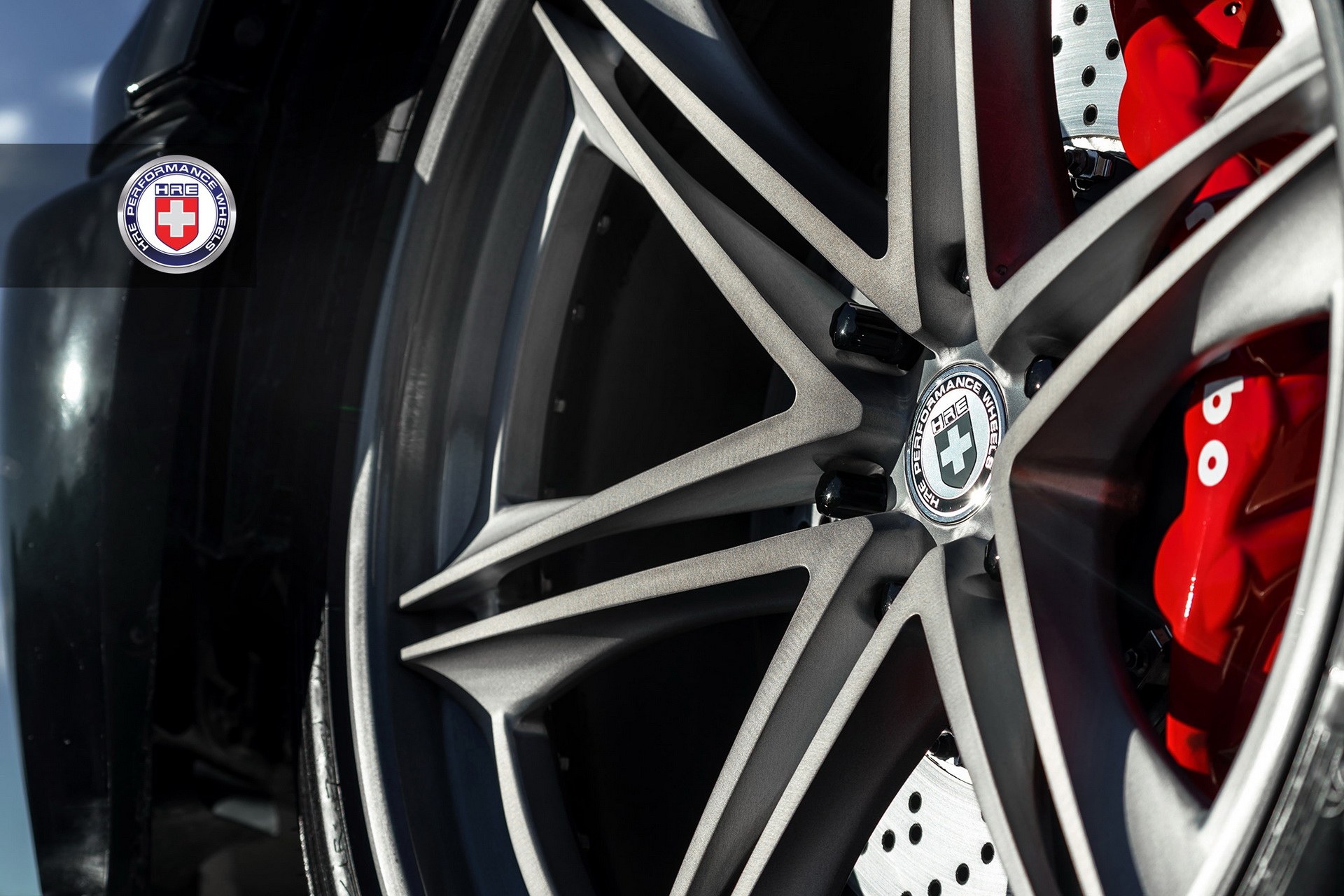 ford-shelby-f150-hre-wheels-3 Shelby F-150 Super Snake Complements Sinister Looks With Brushed Titanium Rims