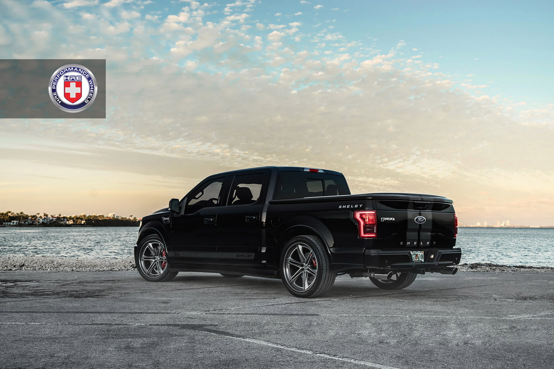 ford-shelby-f150-hre-wheels-9 Shelby F-150 Super Snake Complements Sinister Looks With Brushed Titanium Rims