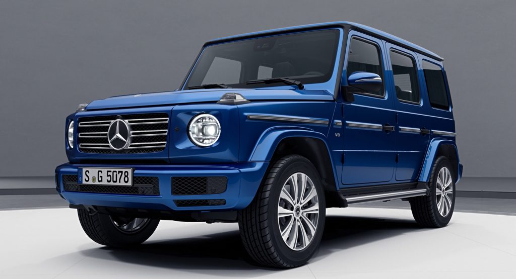  Mercedes G-Class Gets An Optional Stainless Steel Package