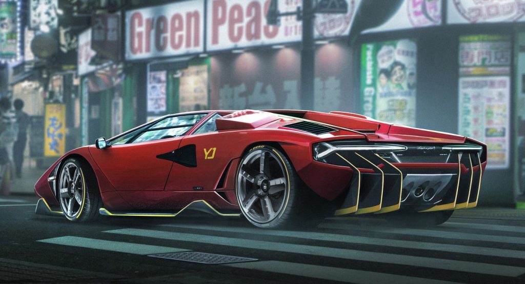  Lamborghini Countach/Centenario Mashup Would Be The Best Frankencar Project Ever