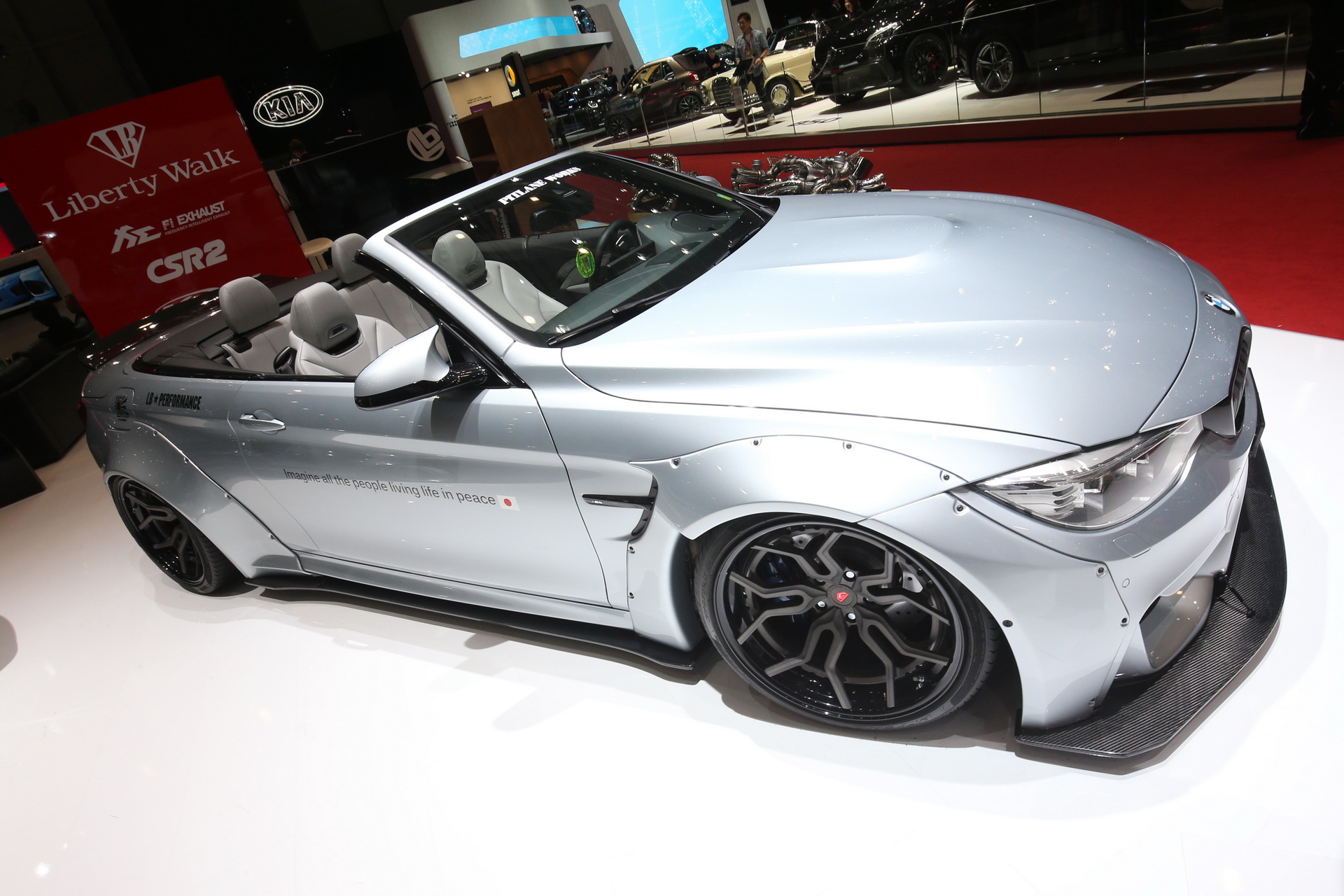 liberty-walk-bmw-m4-cabrio-2 Take A Liberty Walk Around The Aventador, Mustang, M4 And GT-R
