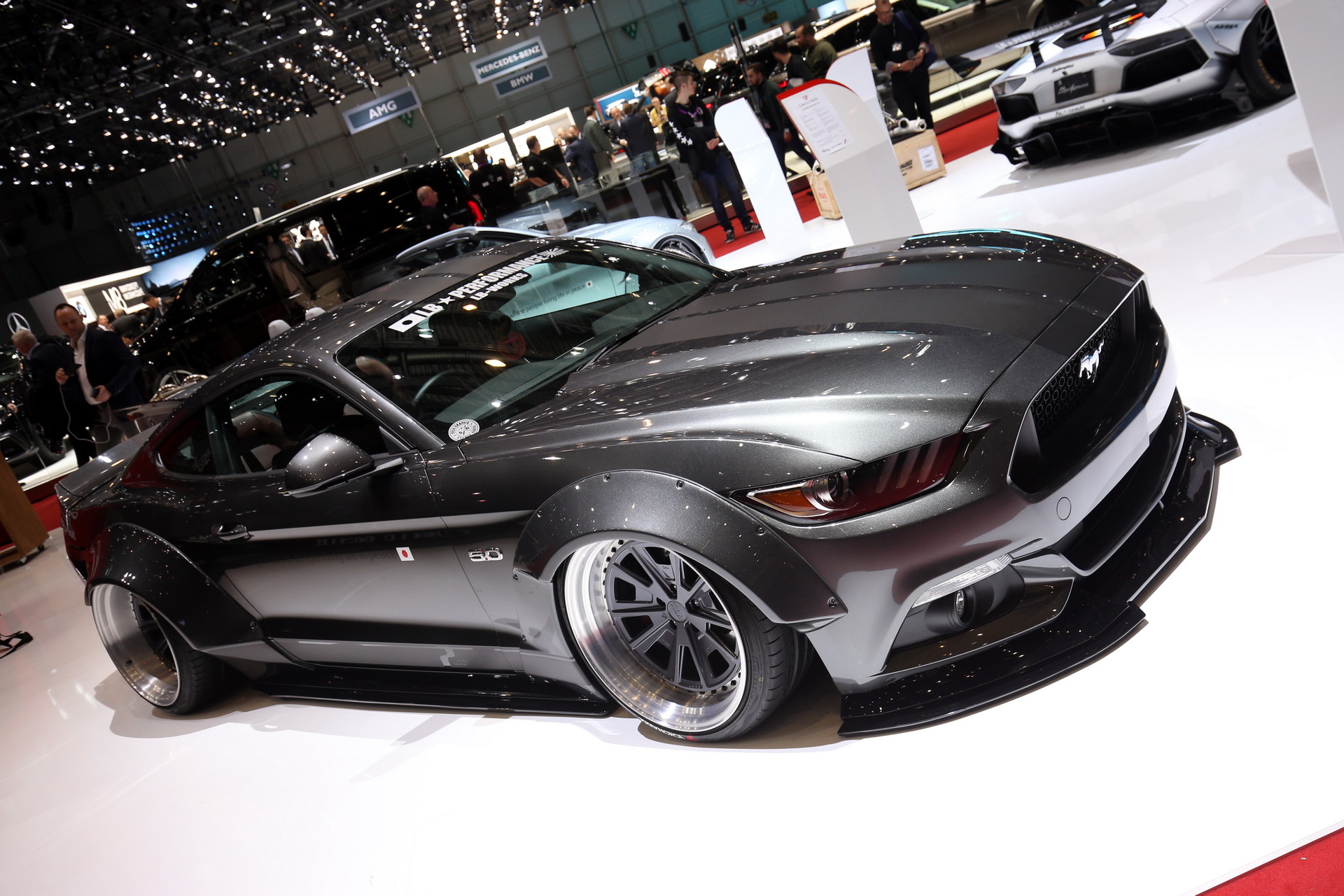 liberty-walk-ford-mustang-2 Take A Liberty Walk Around The Aventador, Mustang, M4 And GT-R