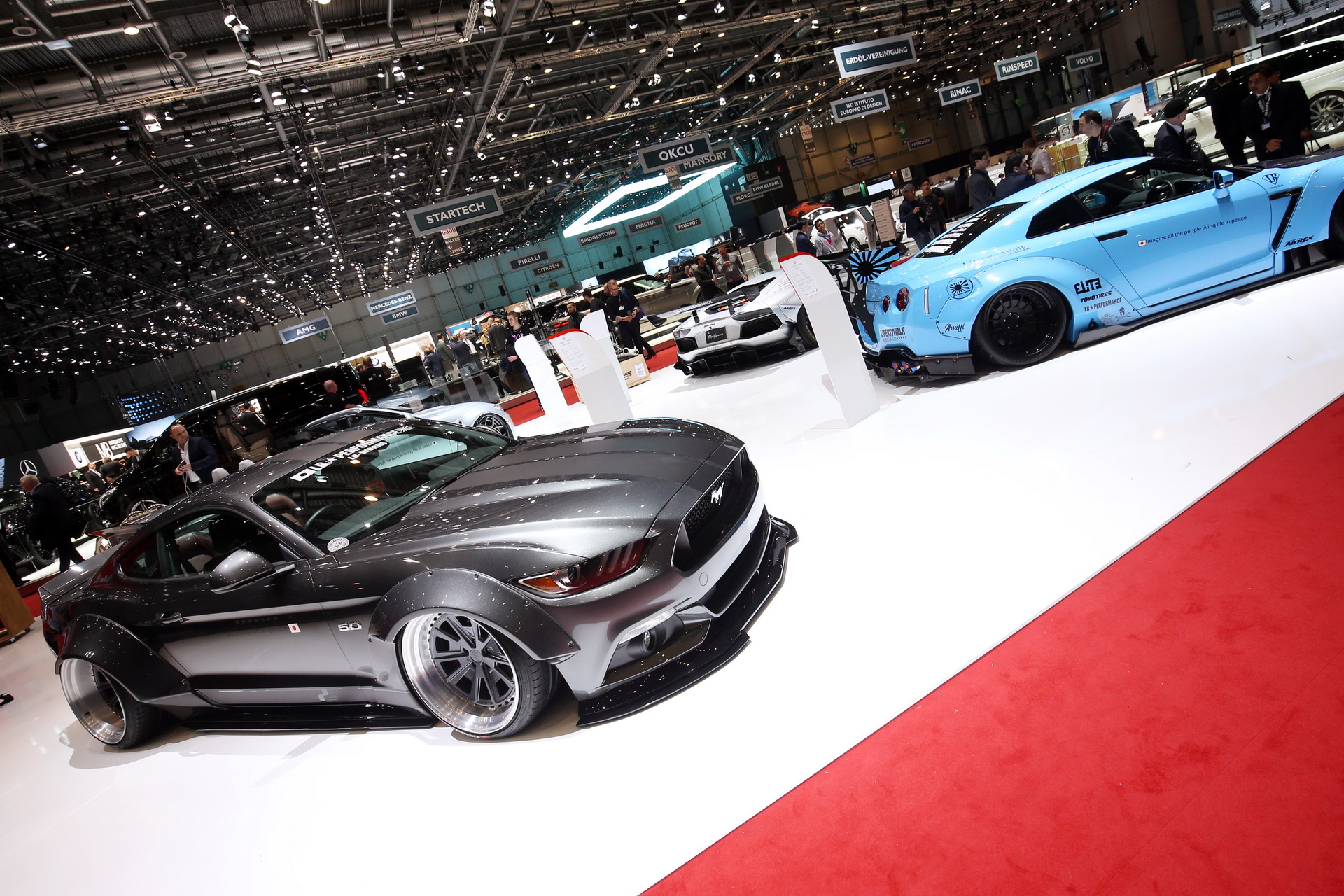 liberty-walk-ford-mustang-3 Take A Liberty Walk Around The Aventador, Mustang, M4 And GT-R