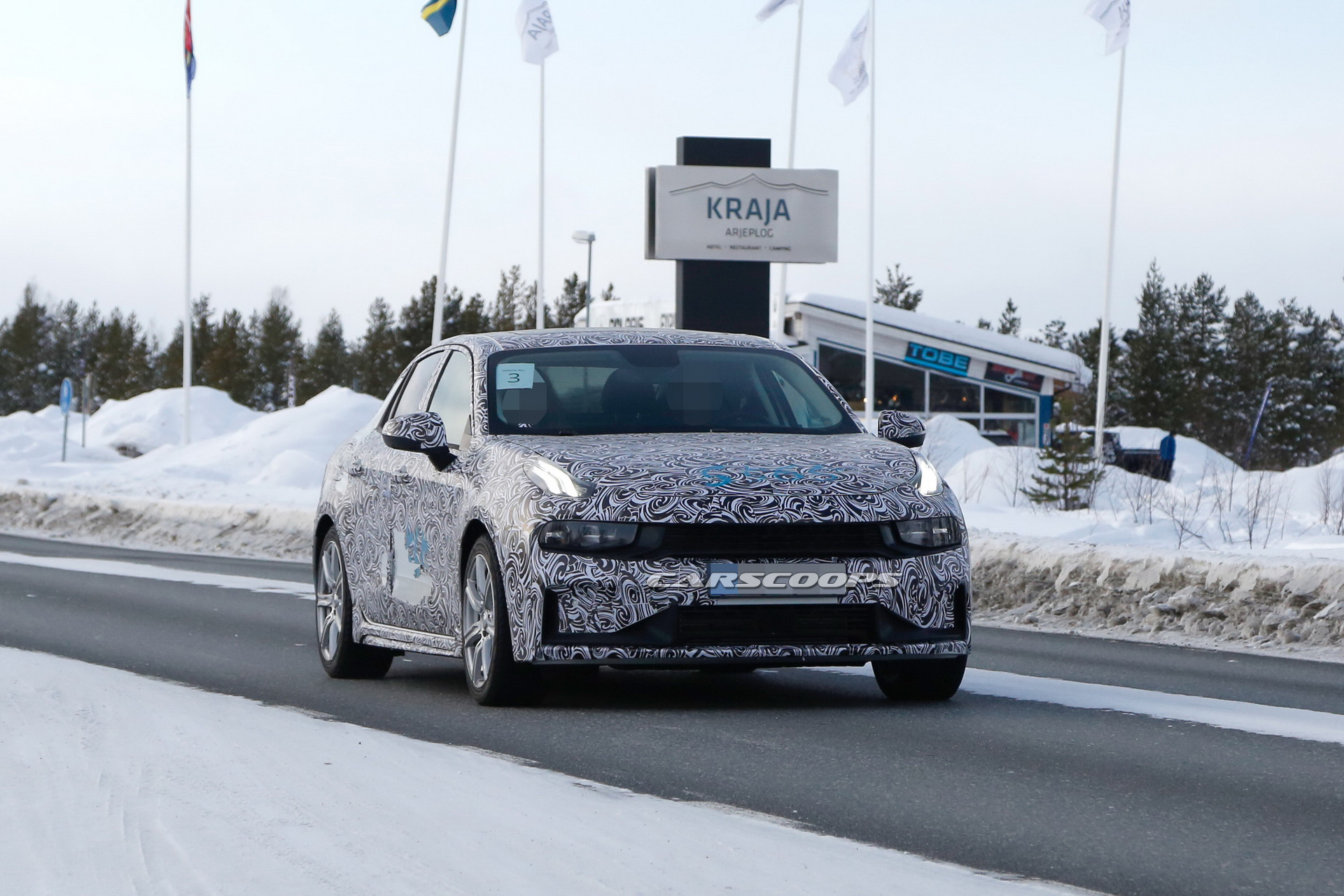 lynk-co-03-sedan-spied-winter-testing-2 Lynk & Co 03 Sedan Starts Showing Some Skin, Rear End Looking Sporty