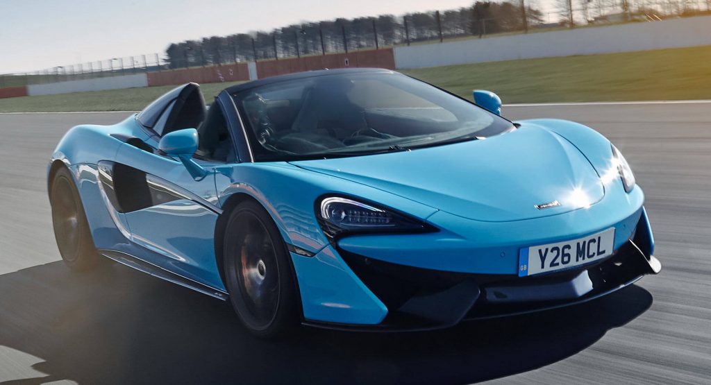  McLaren 570S Spider Gains New Track Pack For £17,160