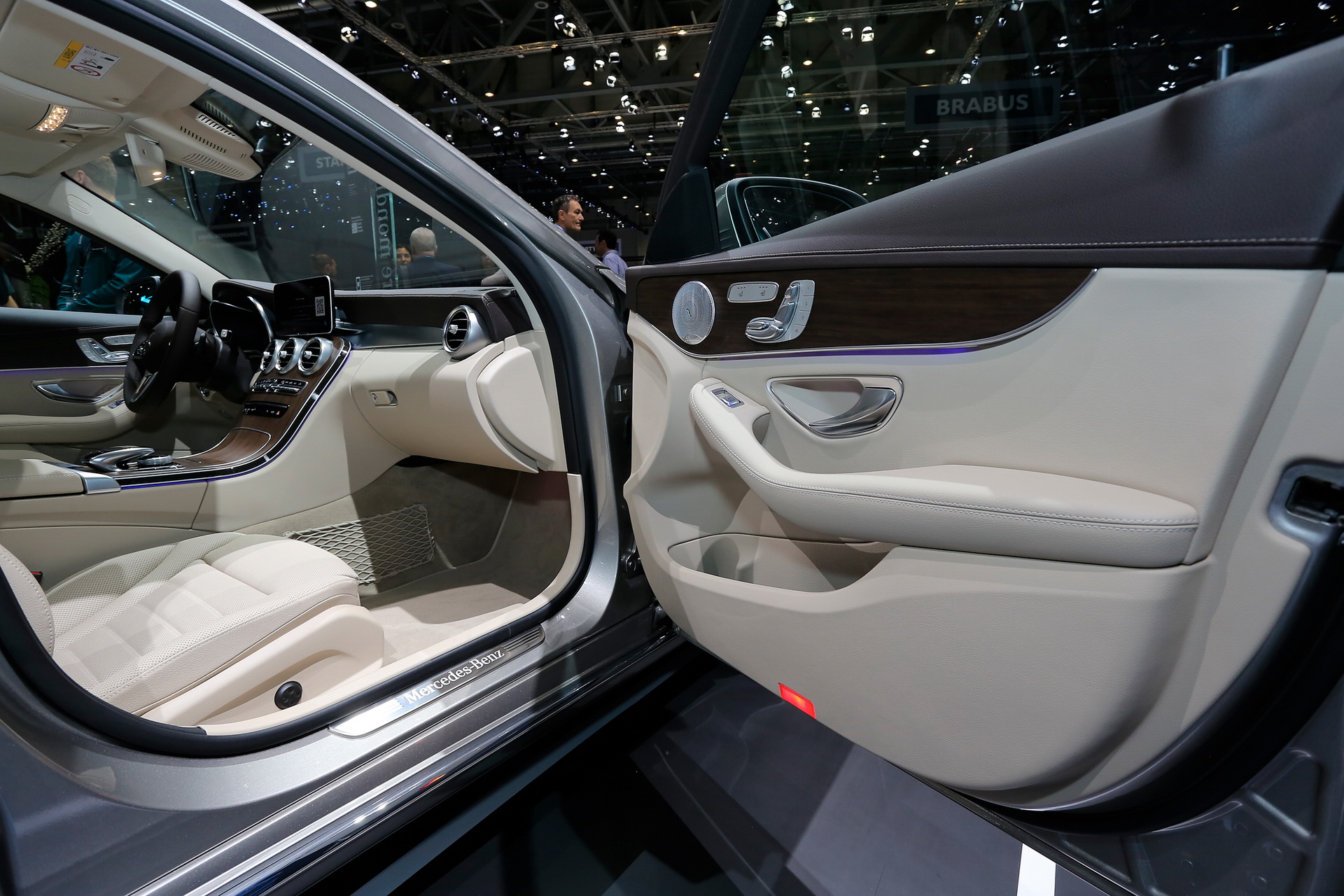 mercedes-c-class-facelift-geneva-livepics-18 Mercedes Brings Updated C-Class To Geneva, C43 Leads The Way