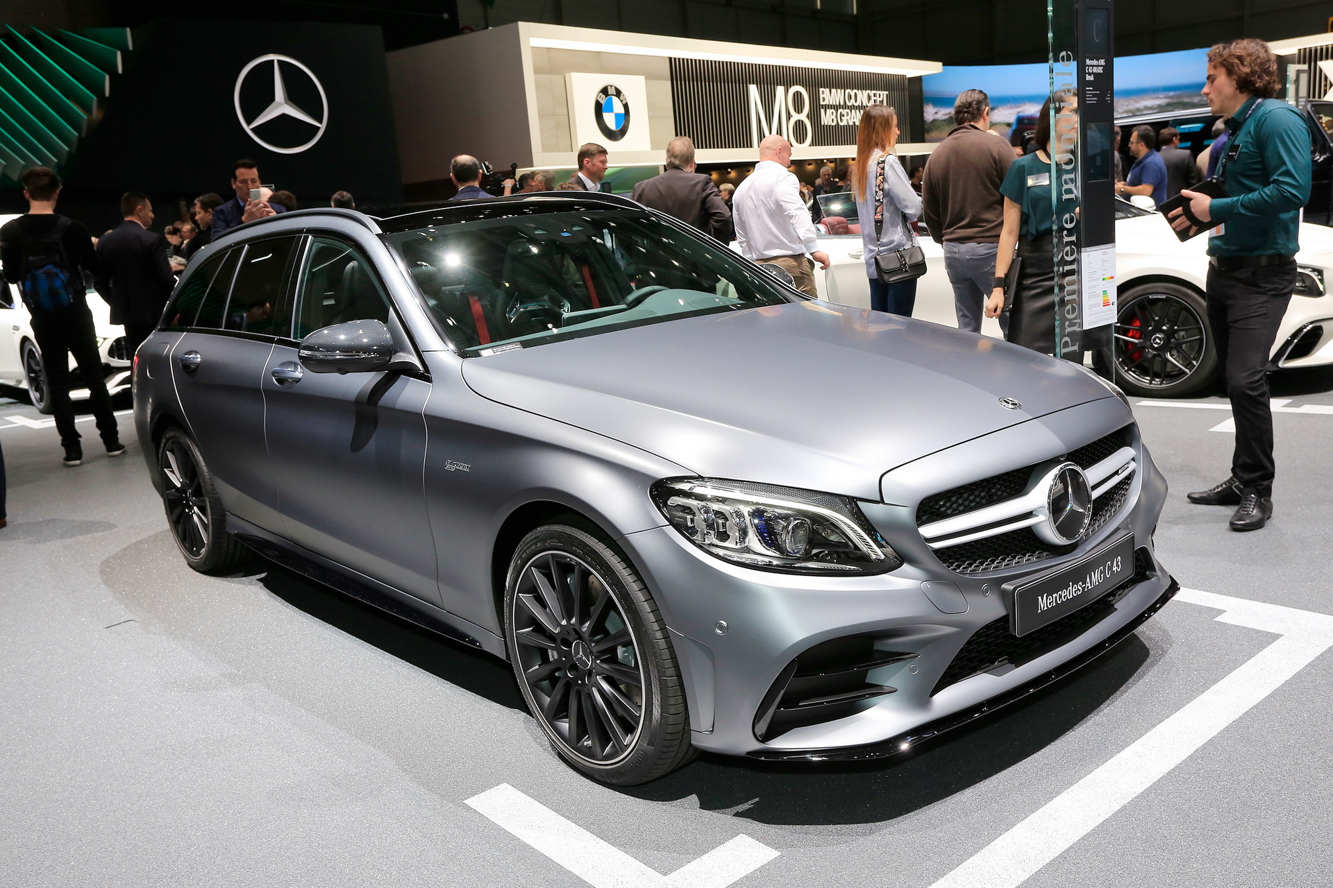 Mercedes C-Class F/L Mercedes Brings Updated C-Class To Geneva, C43 Leads The Way