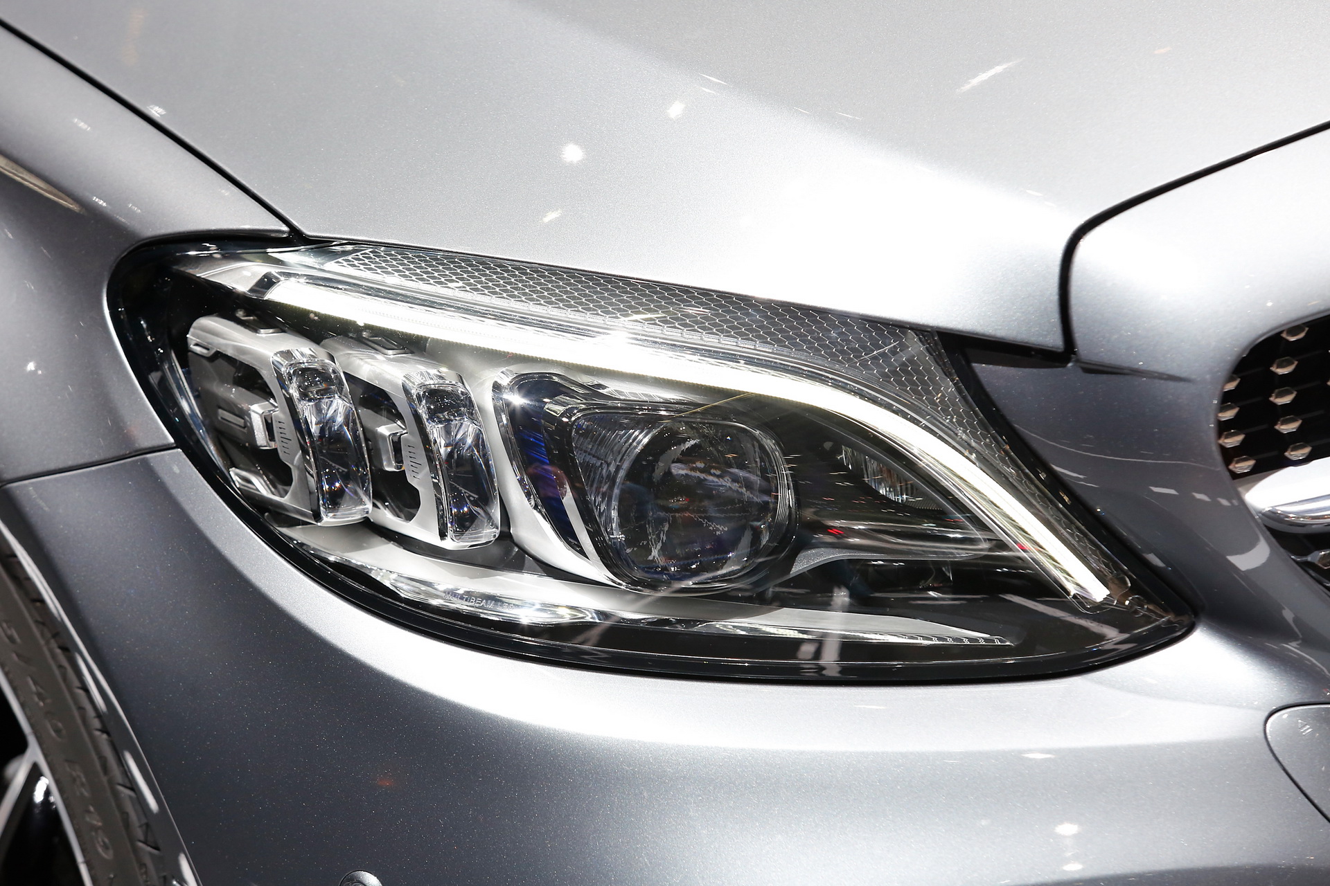 mercedes-c-class-facelift-geneva-livepics-35 Mercedes Brings Updated C-Class To Geneva, C43 Leads The Way