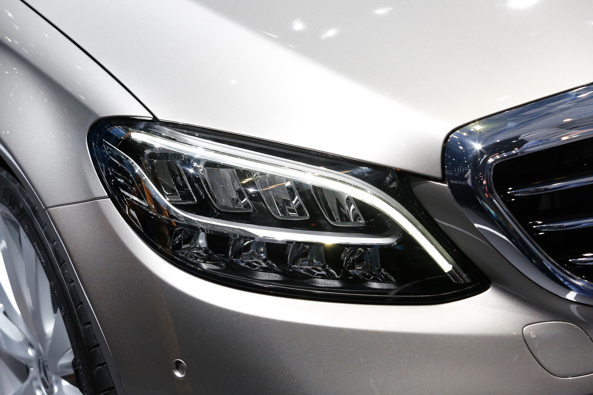 mercedes-c-class-facelift-geneva-livepics-38 Mercedes Brings Updated C-Class To Geneva, C43 Leads The Way