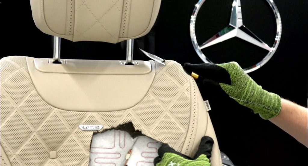  Someone Cut Open A Mercedes S-Class Seat To See What’s Inside