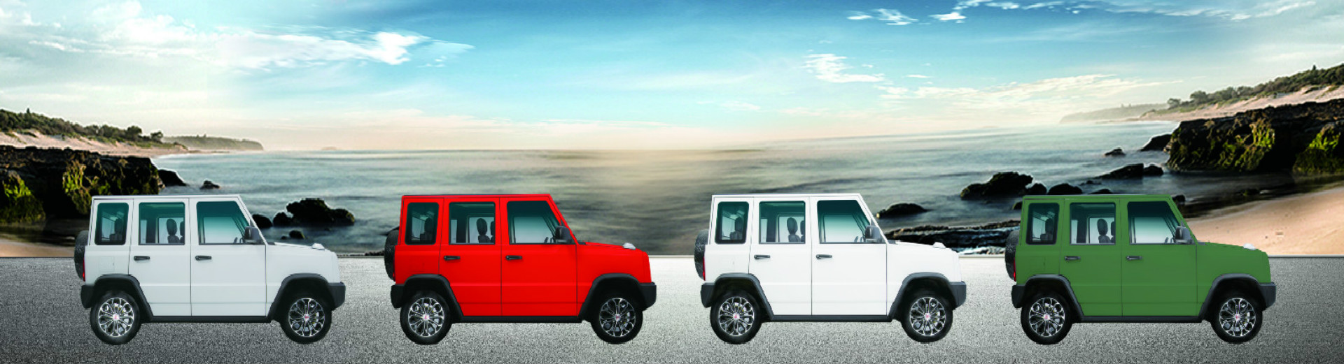 qifeng-k7-gclass-clone-15 Honey, I Shrunk The G-Wagen: Qifeng K7 Is An Electric Mini Mercedes Copycat