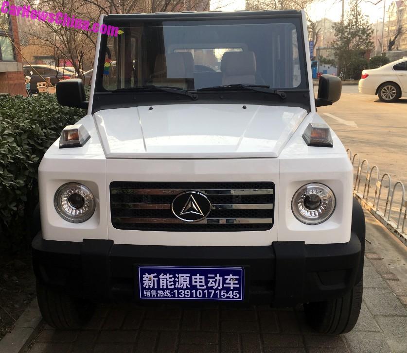 qifeng-k7-gclass-clone-8 Honey, I Shrunk The G-Wagen: Qifeng K7 Is An Electric Mini Mercedes Copycat