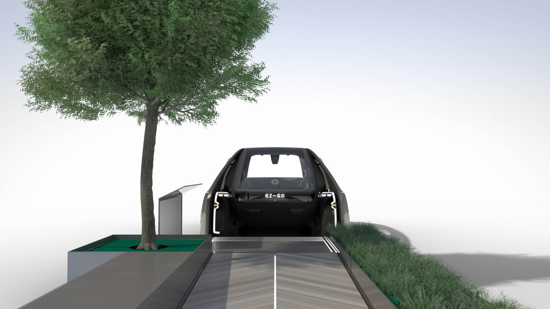 2018 - EZ-GO Renault EZ-GO Concept Wants To Autonomously Shuttle You And Your Friends