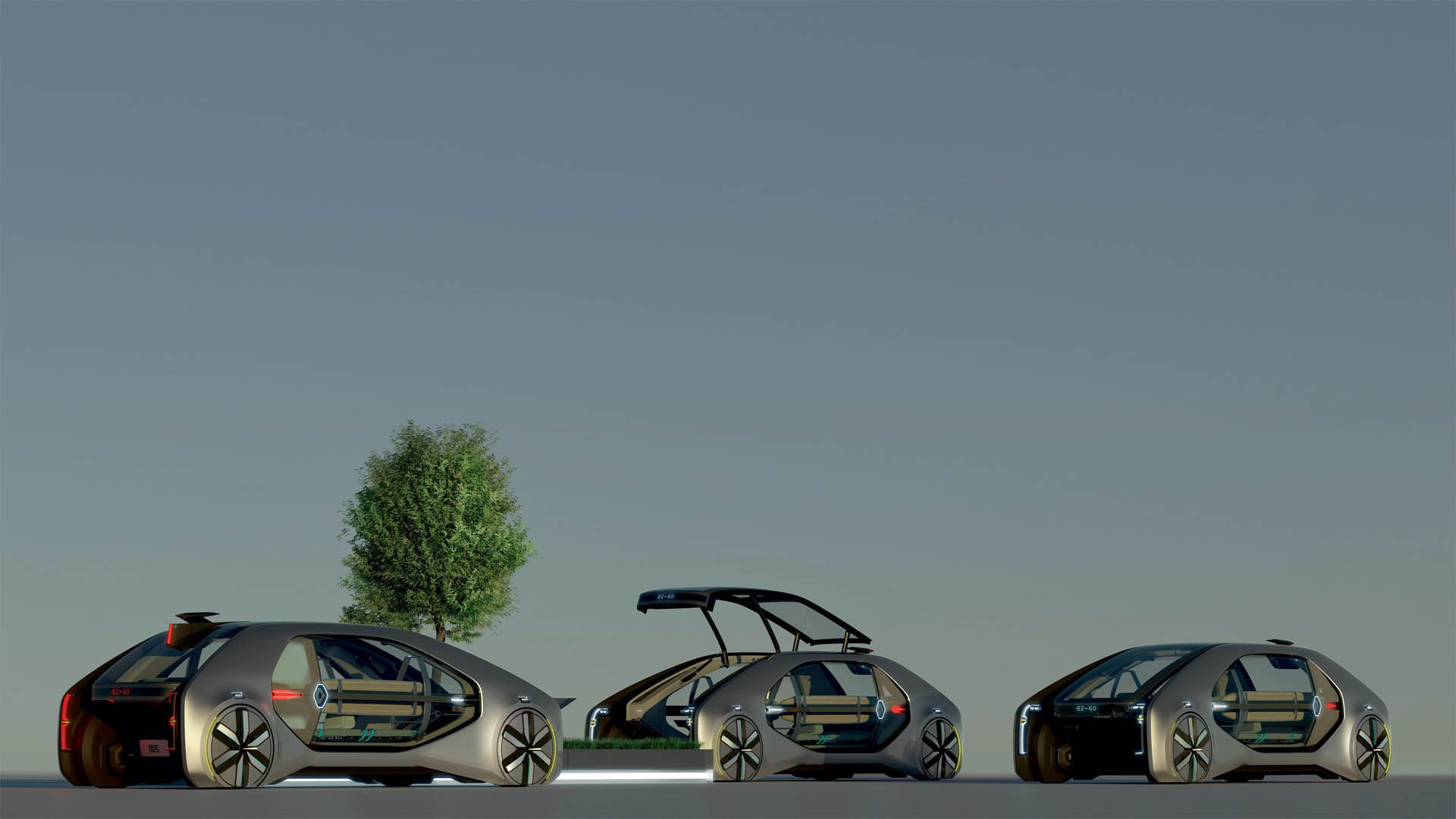 2018 - EZ-GO Renault EZ-GO Concept Wants To Autonomously Shuttle You And Your Friends