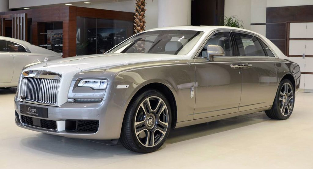 Bespoke RollsRoyce Ghost For Sale At Abu Dhabi Is Inspired By Islamic Art   Carscoops