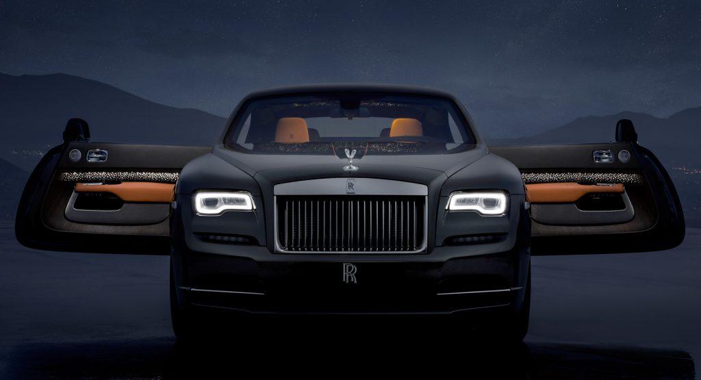  Rolls-Royce Wraith Luminary Edition Shines Like A Shooting Star