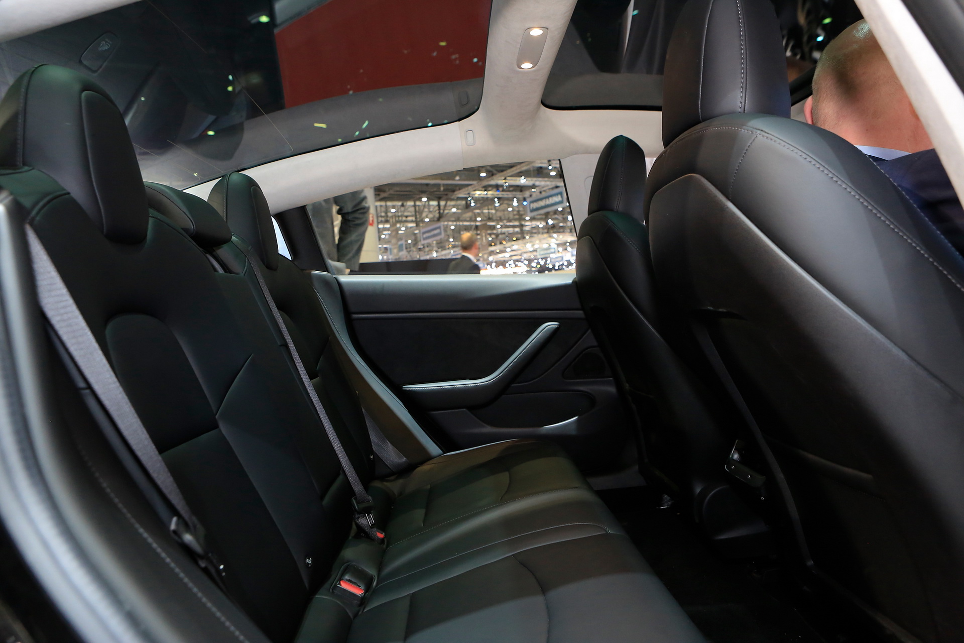 tesla-model-3-geneva-livepics-12 Can You Tell What Tesla Model Is Being Displayed In Geneva?