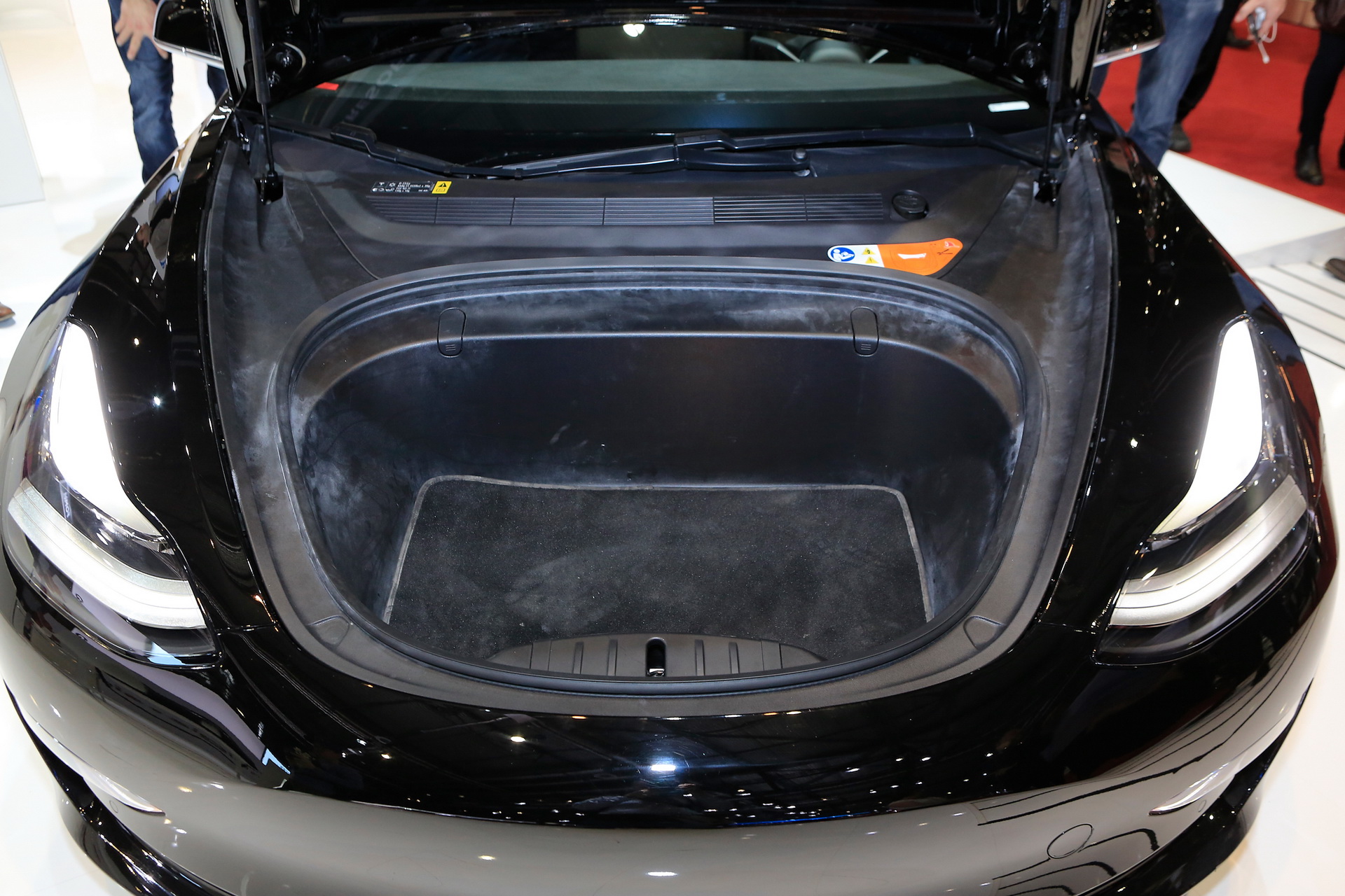 tesla-model-3-geneva-livepics-5 Can You Tell What Tesla Model Is Being Displayed In Geneva?