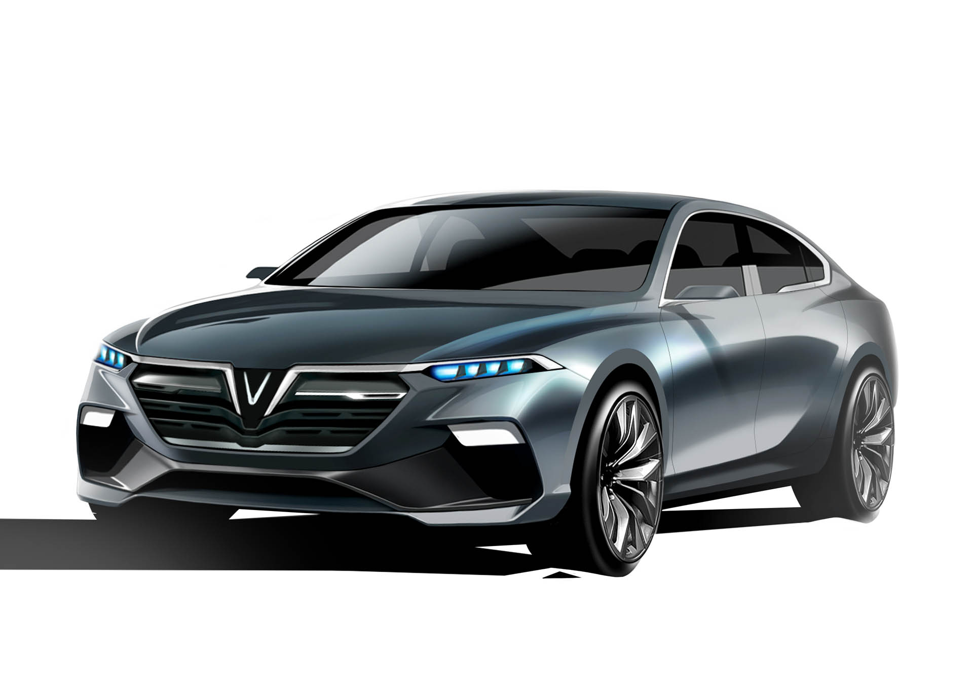 vinfast-italdesign-sedan-2 Italdesign Tapped To Design These Two City Cars For Vietnam’s VinFast
