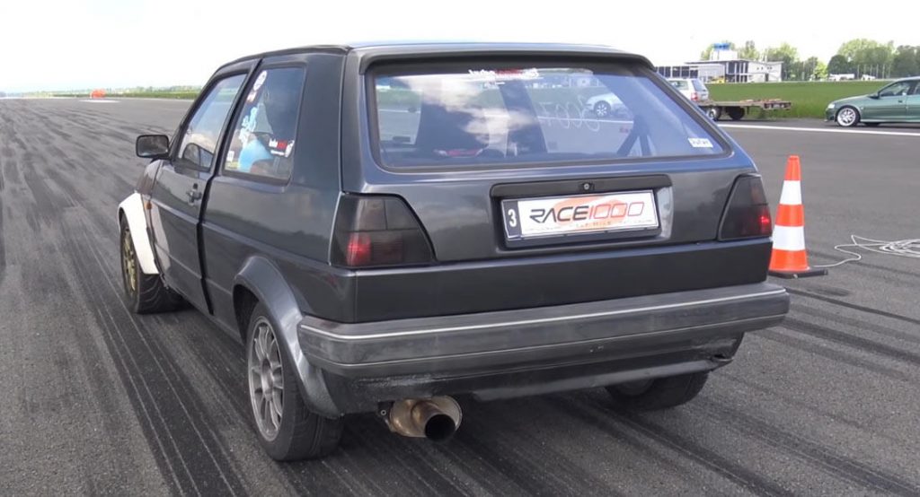  Just Listen To This VW Golf 2 With 750HP Scream Its Lungs Out!