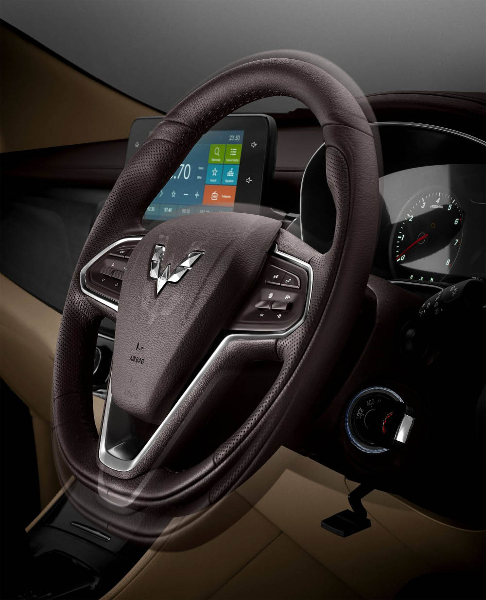 wuling-cortez-tilt steering wheel Wuling Cortez Shows That GM Still Sells Minivans (In Indonesia)