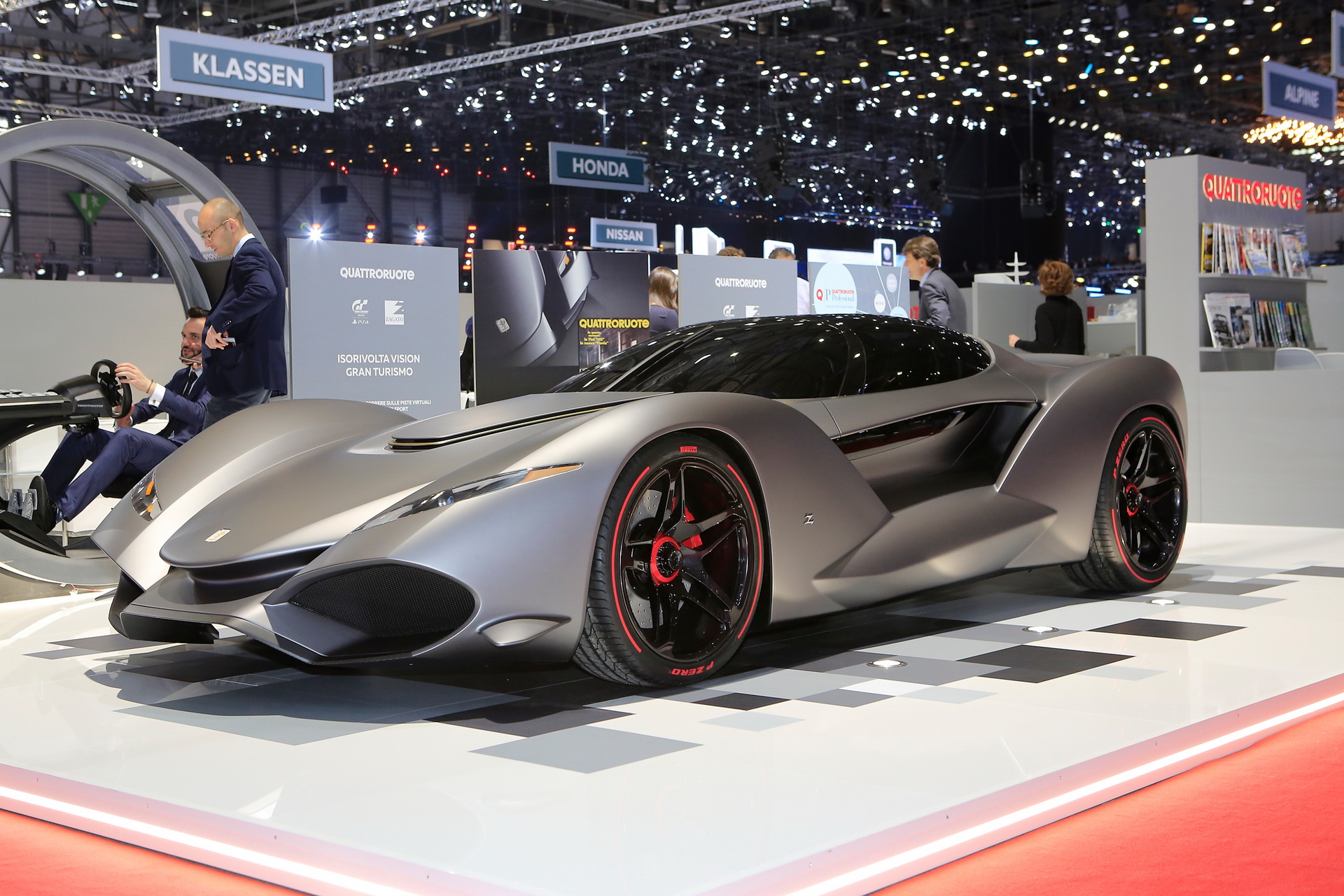 zagato-isorivolta-geneva-livepics-10 Zagato’s IsoRivolta Gran Turismo Concept Is A PS4-Only Affair