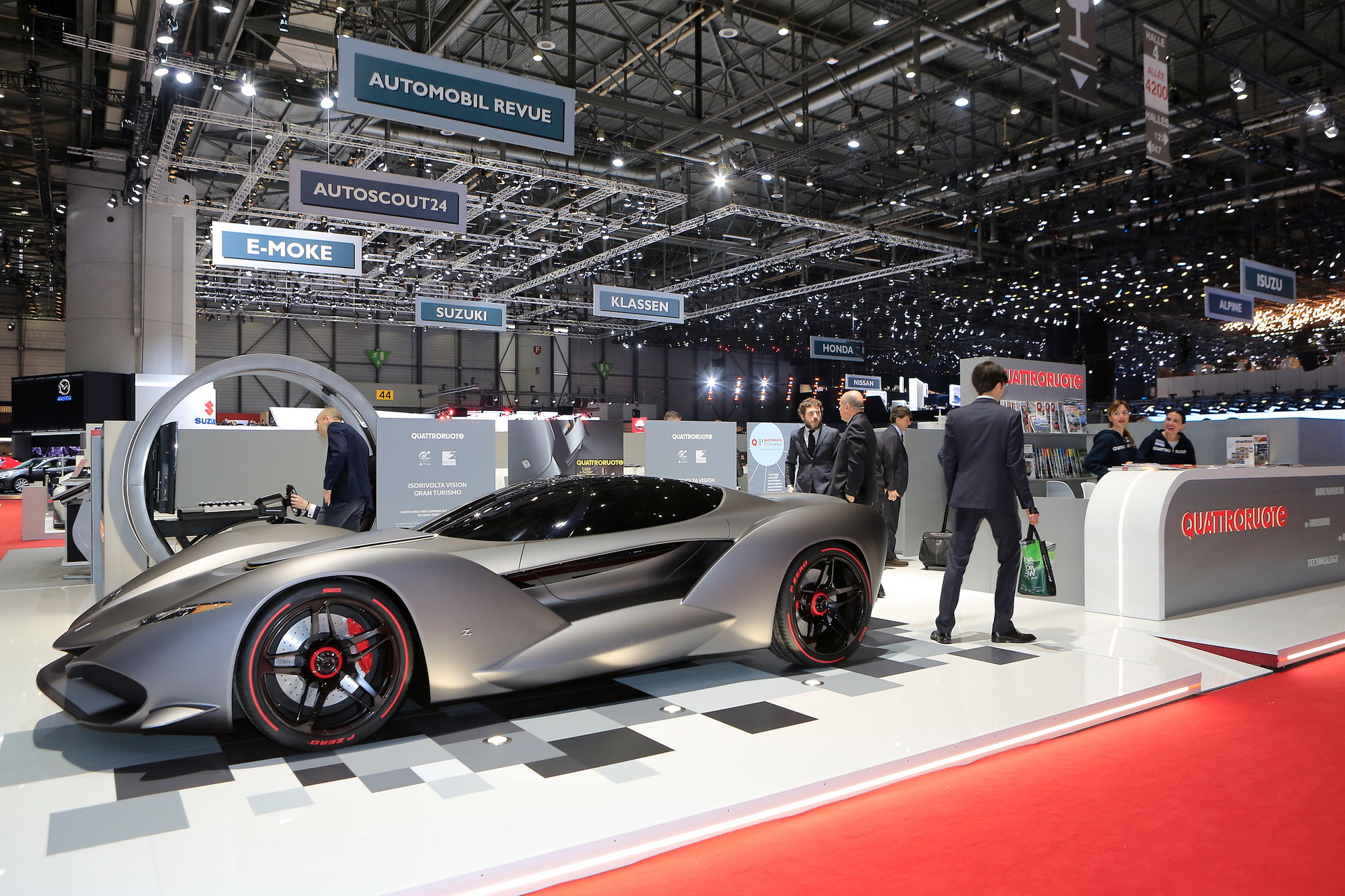 zagato-isorivolta-geneva-livepics-3 Zagato’s IsoRivolta Gran Turismo Concept Is A PS4-Only Affair