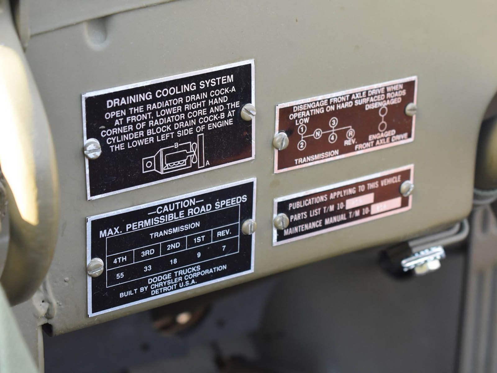 1942-Dodge-WC-Command-Vehicle-17 Keep Your Jeeps, We’ll Take One Of These WW2 Dodge WC Power Wagons