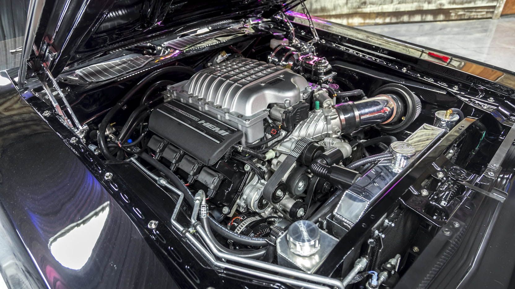 1970-dodge-challenger-hellcat-restomod-07 Restomod 1970 Dodge Challenger Packs A 707-Horsepower Secret From Hell(cat)