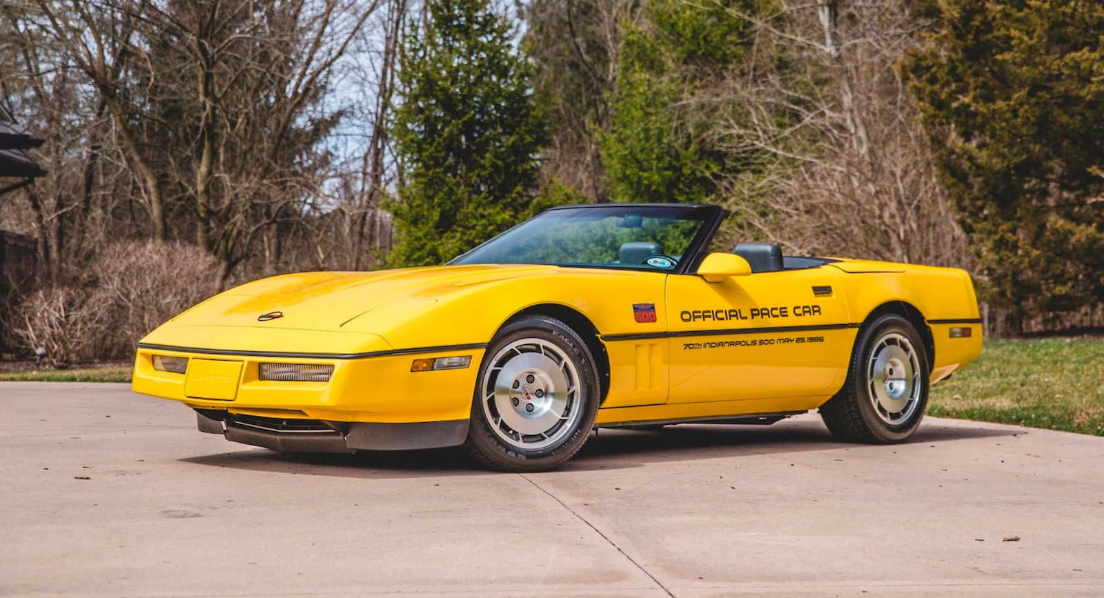 1986 Chevrolet Corvette Pace Car Edition Here’s Your Chance To Buy All Chevrolet Corvette Indy 500 Pace Cars