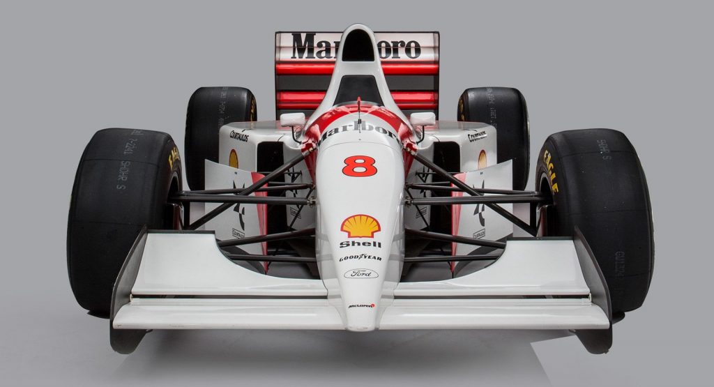  Senna’s McLaren MP4/8A Will Fetch Millions At Auction In Monaco