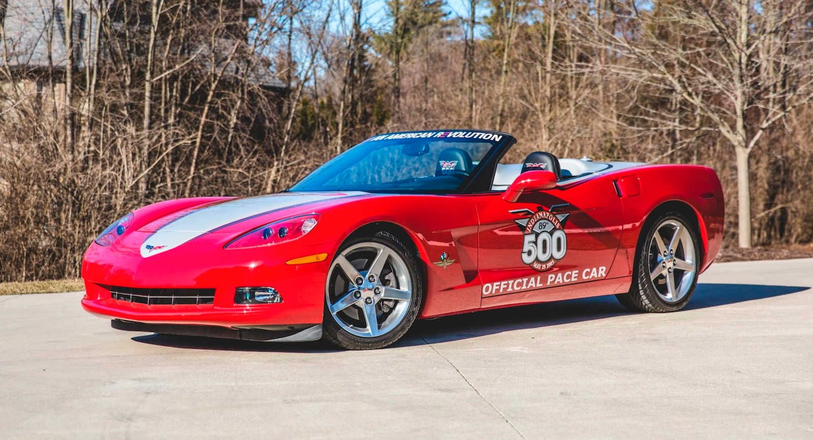 2005 Chevrolet Corvette Pace Car Here’s Your Chance To Buy All Chevrolet Corvette Indy 500 Pace Cars