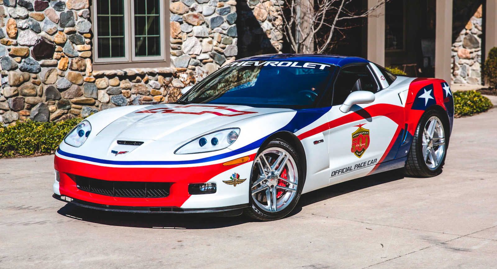 2006 Chevrolet Corvette Z06 Pace Car Edition Here’s Your Chance To Buy All Chevrolet Corvette Indy 500 Pace Cars